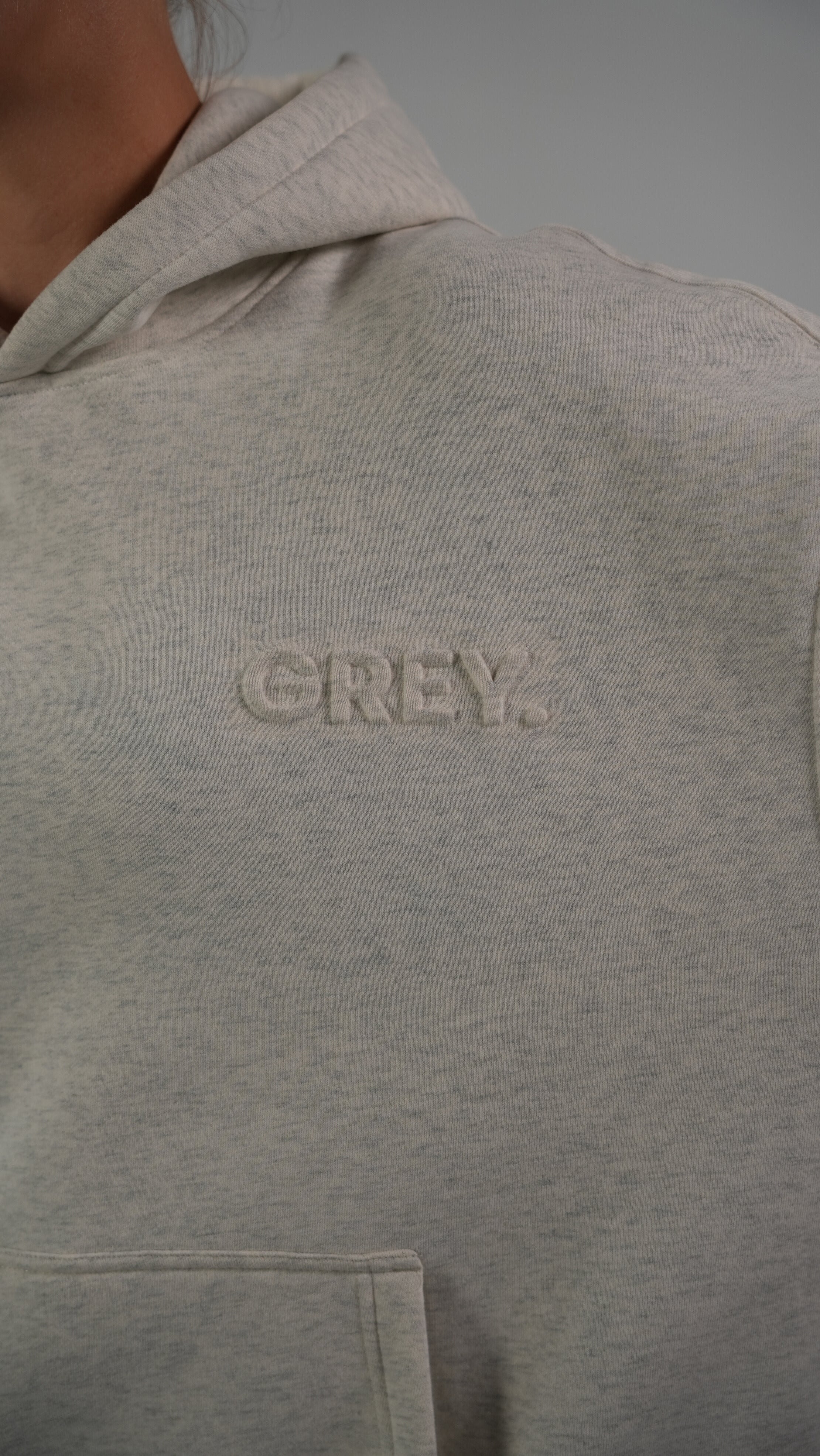 GREY. Hoodie Drop #1 Oatmeal Grey
