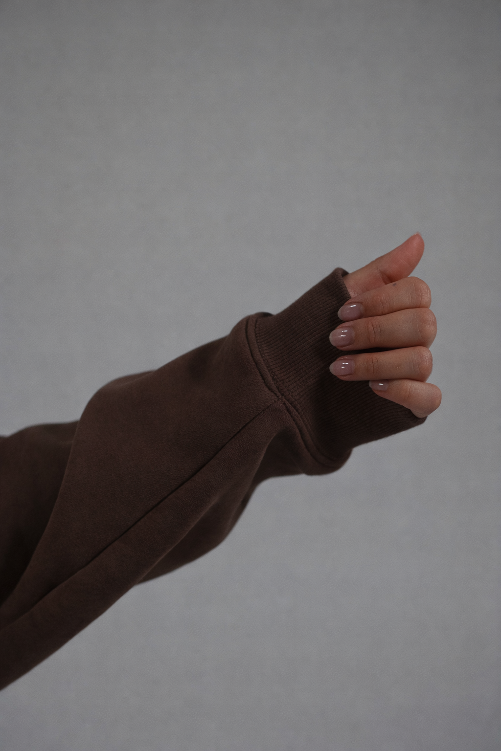 GREY. Hoodie Drop #1 Chocolate Brown